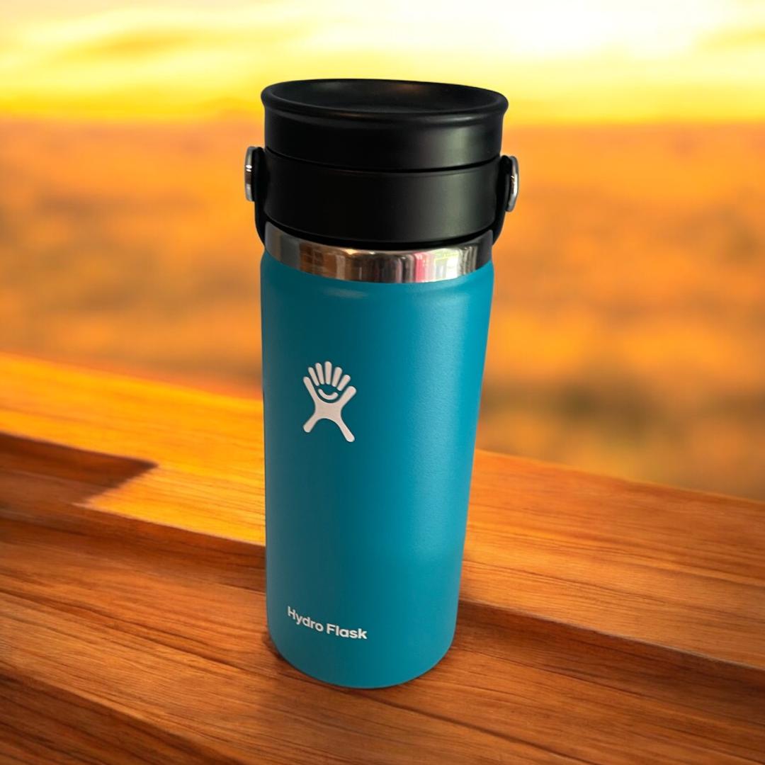 Hydro Flask 16oz Wide Mouth Bottle with Flex Sip Lid Laguna